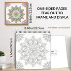 FUNLAVIE Adult Coloring Book - Image 7