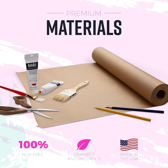 Large Brown Kraft Paper Roll - Image 3