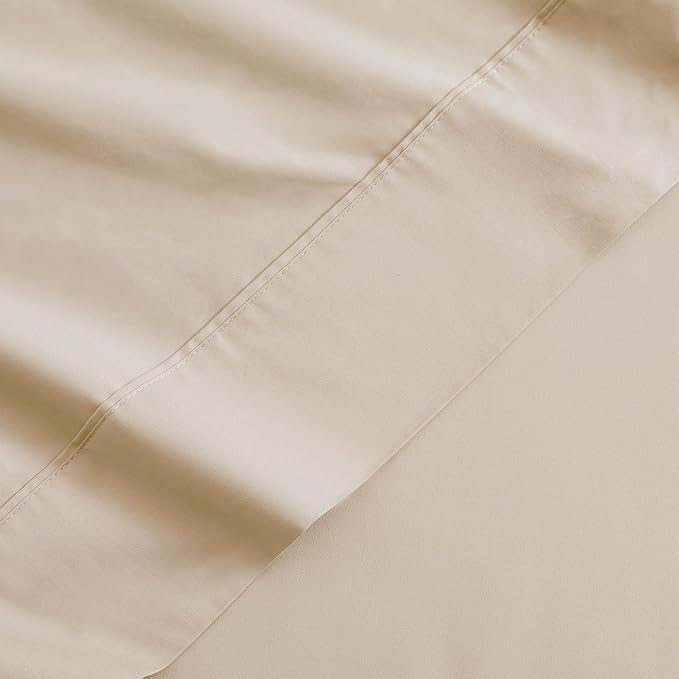 Flat Sheet Only King Size, 400 TC 100% Egyptian Cotton Flat Sheet -Beige Cotton - Image 5