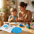 BOHS Sky Blue Modeling Foam Clay - Image 3