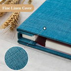 potricher Large Photo Album Self Adhesive 4x6 5x7 8x10 Pictures Linen Cover 40 - Image 5