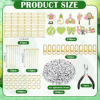 CraftyDream 558 Pcs Tennis Charms - Image 2