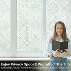 DKTIE Boho Style Stained Glass Window Film - Image 3