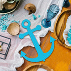 Anglechic 12 Pack 12 Inch Blank Anchor Cutout Unfinished Wood Anchor Slices - Image 7