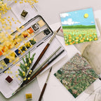 FSWCCK 10 Pack 6 x 6 inch Wood Panel Boards, Unfinished Wood Canvas Panels - Image 5