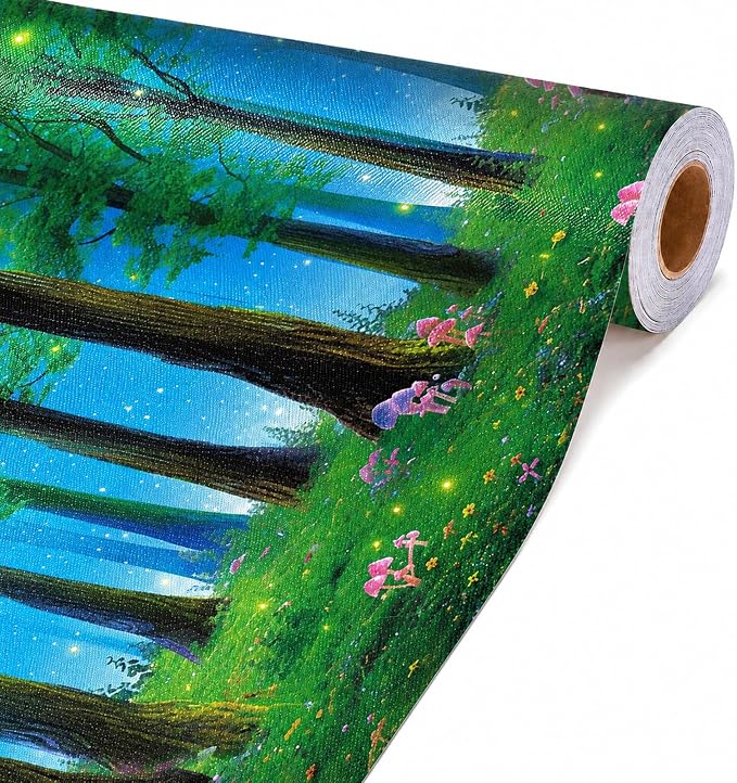 Forest Bulletin Board Roll Non-Woven Fabric Poster 16in X 20ft | Back to School by ClassyWhimsy