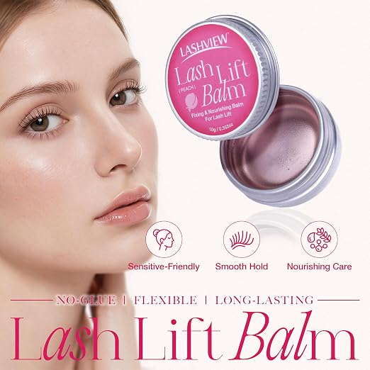 LASHVIEW Lash Lift Glue Balm, Faint Fragrance Lash Glue Wax - Image 2