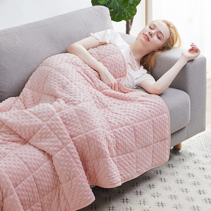 Huloo Sleep Weighted Blanket Queen 20lbs by HulooSleep