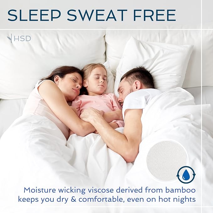 Hotel Sheets Direct 100% Viscose Derived from Bamboo Sheets Set Twin - Image 5