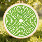 Maze Embroidery Kits for Beginners Adults Funny Hand Embroidery Art Kits - Image 2