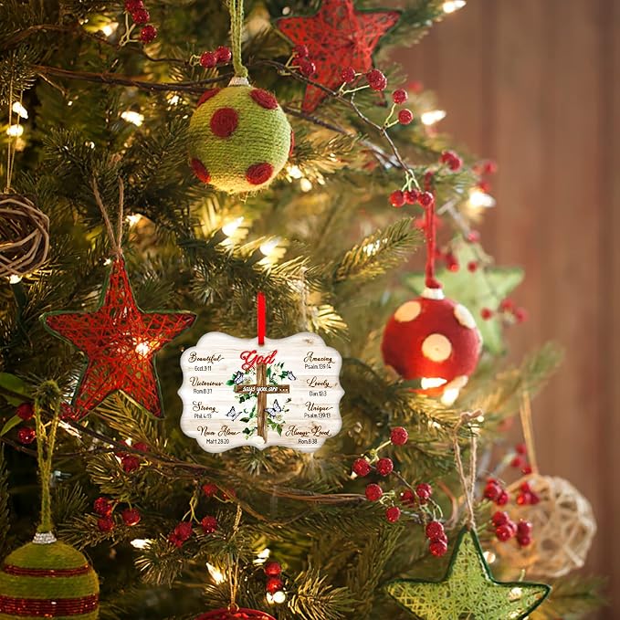 WaaHome Christian Christmas Ornaments Gifts - Image 3