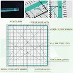 6 Pcs Quilting Rulers and Templates, Quilt Ruler, Acrylic Square Ruler - Image 3
