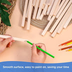 30 Pieces Balsa Wood Sticks 1/2 x 1/2 x 12 Inch Wood Strips Balsa Square Wooden - Image 5