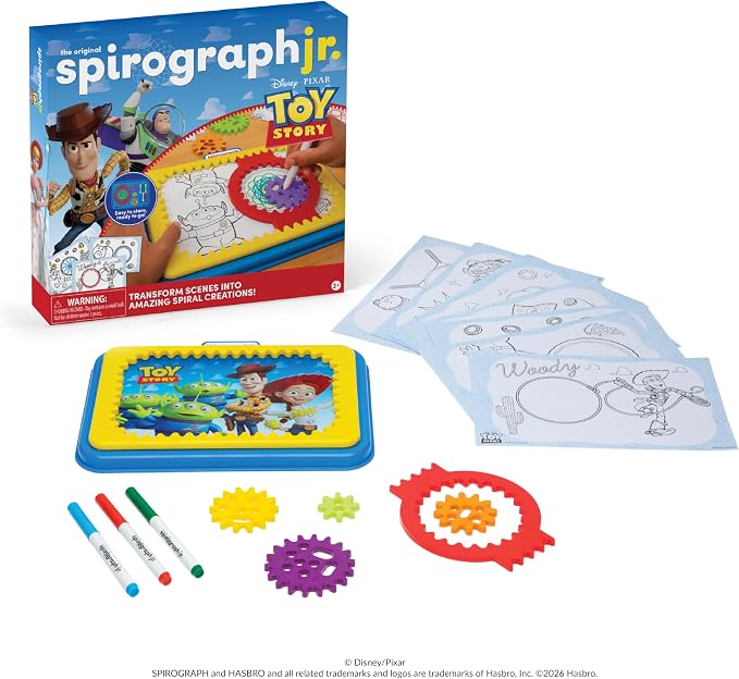 Spirograph Disney Jr. Toddler Arts and Crafts, Drawing Art Kit, Toddler - Image 8
