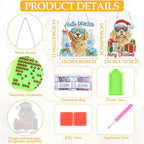 Cinnvoice 12 Pcs Summer Seasonal Diamond Art Hanging Ornament Kit - Image 3