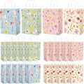Gaillty 24 Pcs Floral Paper Gift Bags Flower Butterfly Goodie Bags by Unknown