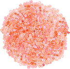 Mandala Crafts 6mm Cup Round Coral Sequins - Image 2