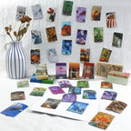 PRSTINCOL 6 Sets 300 Pcs Washi Stickers Set Assorted Colors Aesthetic Sticker - Image 7