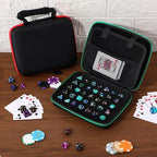 Aoriher 2 Pcs Dice Case with Removable Slotted Tray - Image 6