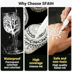 SFAIH Acrylic White Paint Pens - Image 6