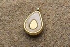 Pack of 20 Shell Charms Gold Plated Pendants Color Retention Pendants - Image 4