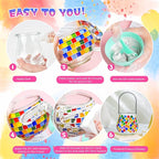 Joyclub DIY Mosaic Candle Holder Kit Mosaic Kits - Image 4