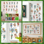 OBUSATT 60 Pcs Football Theme Cutouts Rugby Bulletin Board Decorations Sports - Image 7