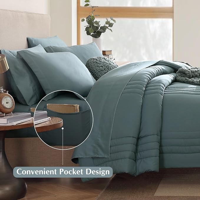 Monbix Oversized King Size Comforter Set - Image 4