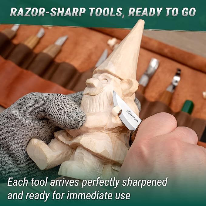 BeaverCraft Deluxe Wood Carving Kit S18X - Image 7