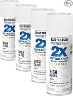 Rust-Oleum 331171 Painter's Touch 2X Ultra Cover Spray Paint, 12 oz, High Gloss by Rust-Oleum
