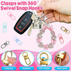 100PCS Dopamine Color Keychain - Image 6