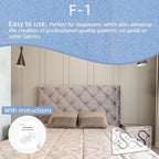 3Pcs Free Motion Quilting Templates - Image 3