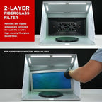 Master Airbrush Portable Airbrush Spray Booth Kit - Image 4