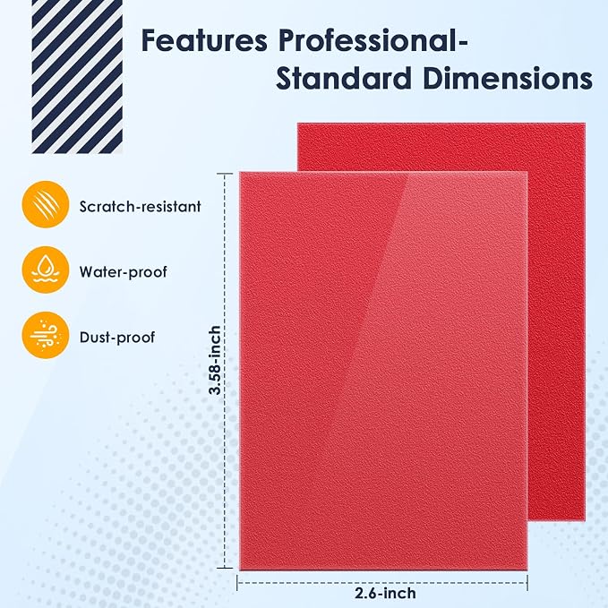 500 Pcs Card Sleeves for Trading Card, Matte Card Sleeves Deck Card Protectors - Image 3