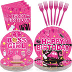 96Pcs Boss Birthday Party Decorations by Greencian