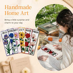 CYANFOUR 6 Pcs Cross Stitch Bookmark Kit - Image 5