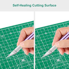 Headley Tools 17"x17" Rotating Cutting Mat, Self Healing Mat - Image 5