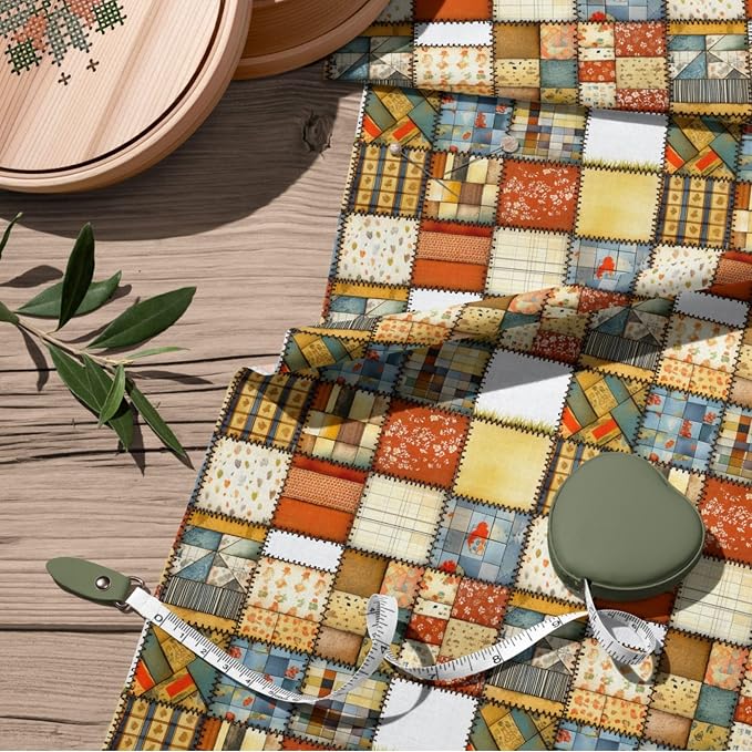 100% Cotton Fabric by the Yard – Turkish Quality Quilting & Sewing Fabric - Image 9