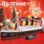 CubicFun Titanic 3D Model Ship Puzzle - Image 9