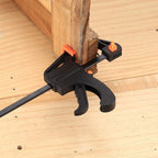 4 Inch Bar Clamps for Woodworking, One Handed Ratchet Wood Working Clamp - Image 7