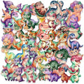 50 PCS Dinosaur Stickers for Scrapbooking Journaling Junk Journal Scrapbook by Unknown