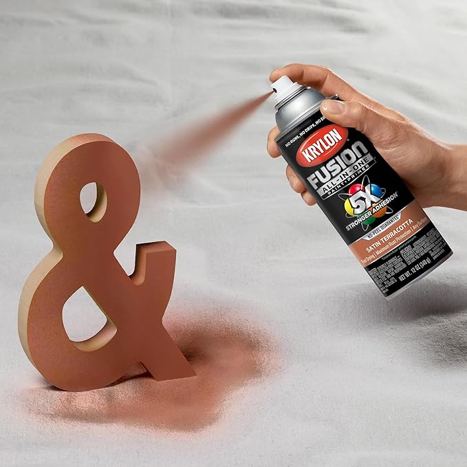 Krylon Fusion All-In-One, Terracotta, 12 oz - Image 8
