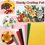 Luomorgo 8 Pcs 8 x 12 Inch Stiff Felt, 2mm Thick, - Image 5