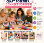 CELCRAFTIQUE Punch Needle Kits for Adults Beginner, Tool - Image 8