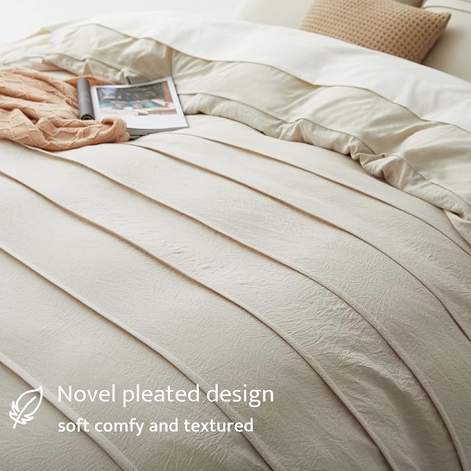 Oli Anderson Beige Duvet Cover King Size - Image 3