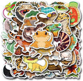 57Pcs Lizard Stickers Reptile Sticker Pack Waterproof Vinyl Water Bottle Decal by Unknown