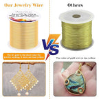 anezus 20 Gauge Jewelry Wire, 28 Yards Craft Wire Tarnish Resistant Copper - Image 3