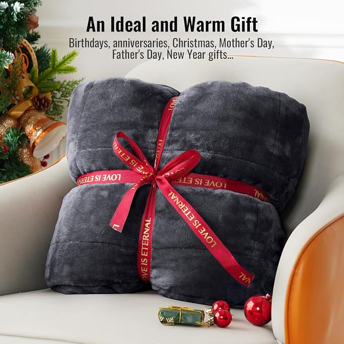Uttermara Weighted Blankets for Adults Full Size, 12lbs 48x72 inches Blanket - Image 5