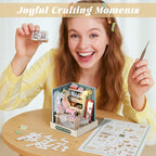 Flever Dollhouse Miniature DIY House Kit Creative Room - Image 5