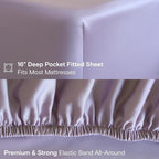 DOZ Sheet Set, 100% Viscose derived from Bamboo, Organically Grown, Buttery Soft - Image 5